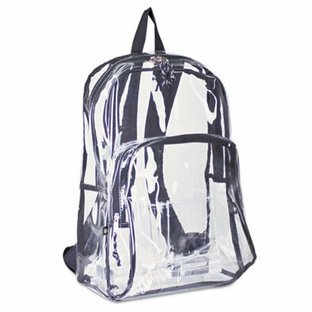FINAL DESTINATION PVC Plastic Backpack - Clear & Black FI2960740